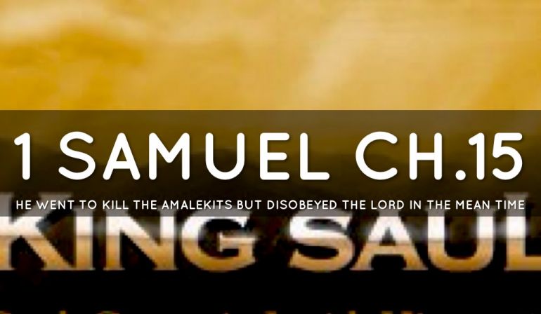 1 Samuel Chapter 12 Friday Night Bible Study 5/18/2018