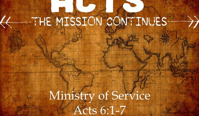 Acts 6  1-7 Sunday Sermon 2-24-2019