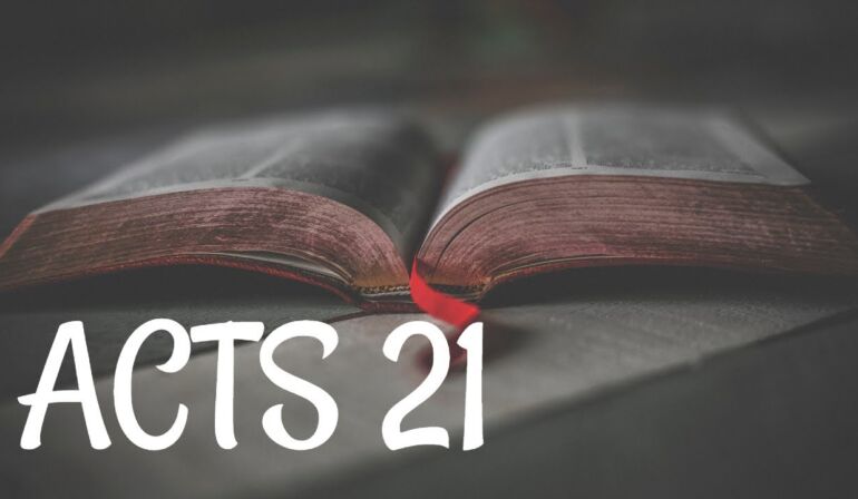 Acts 21:15-40 Sunday Teaching (11-17-24) Pastor Greg Tyra