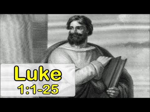 Luke 1:1-25 Sunday Teaching (12-1-24) Pastor Greg Tyra